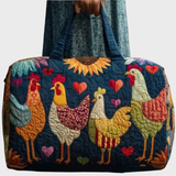 Elaine | Handcrafted Soft Travel Bag