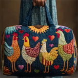 Elaine | Handcrafted Soft Travel Bag