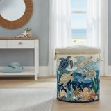 Shell Shine Laundry Basket