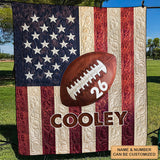 All-Star Gridiron Personalised Blanket