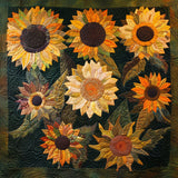 Amber Sunflower Delight Blanket