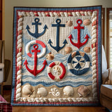Anchor And Lifebuoy Blanket