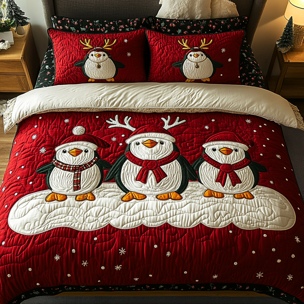 Christmas 3-Piece Bedding Set