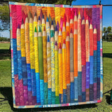 Artistic Spectrum Blanket