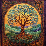 Astral Roots Blanket