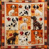 Autumn Dalmatian Blanket