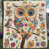 Autumn Owl Blanket