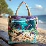 Artisan Tote Bag: Essence of the Lagoon