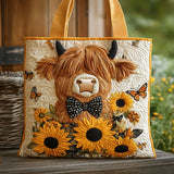 Quilted Butterfly & Bow Handbag