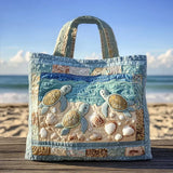 Quilted Turtle Tote Bag