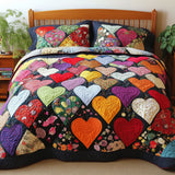 Beating Hearts 3-Piece Bedding Set