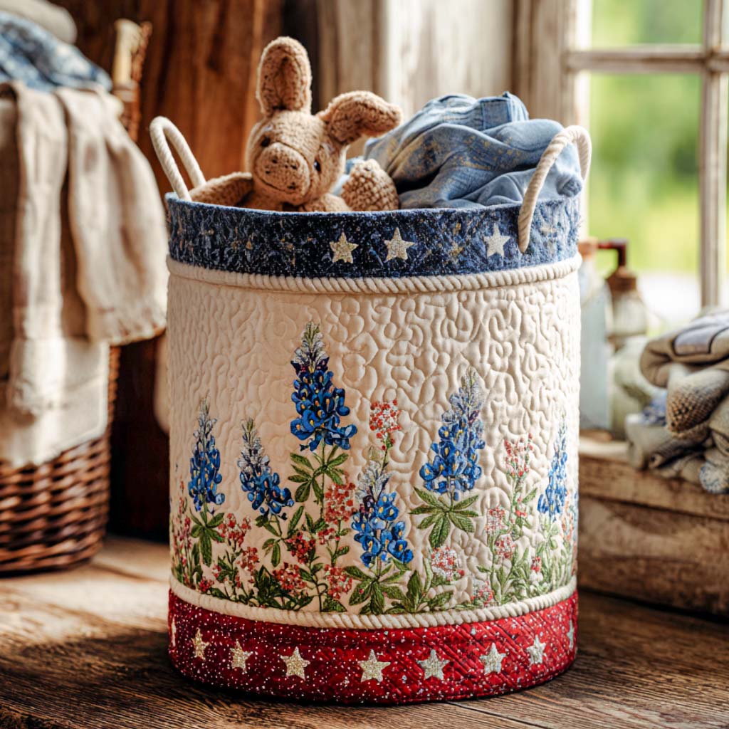 Bluebonnet Laundry Basket NCU0QN009