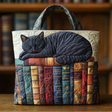 Book Nook Napper Tote Bag