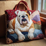 Bulldog Cuddle Tote Bag