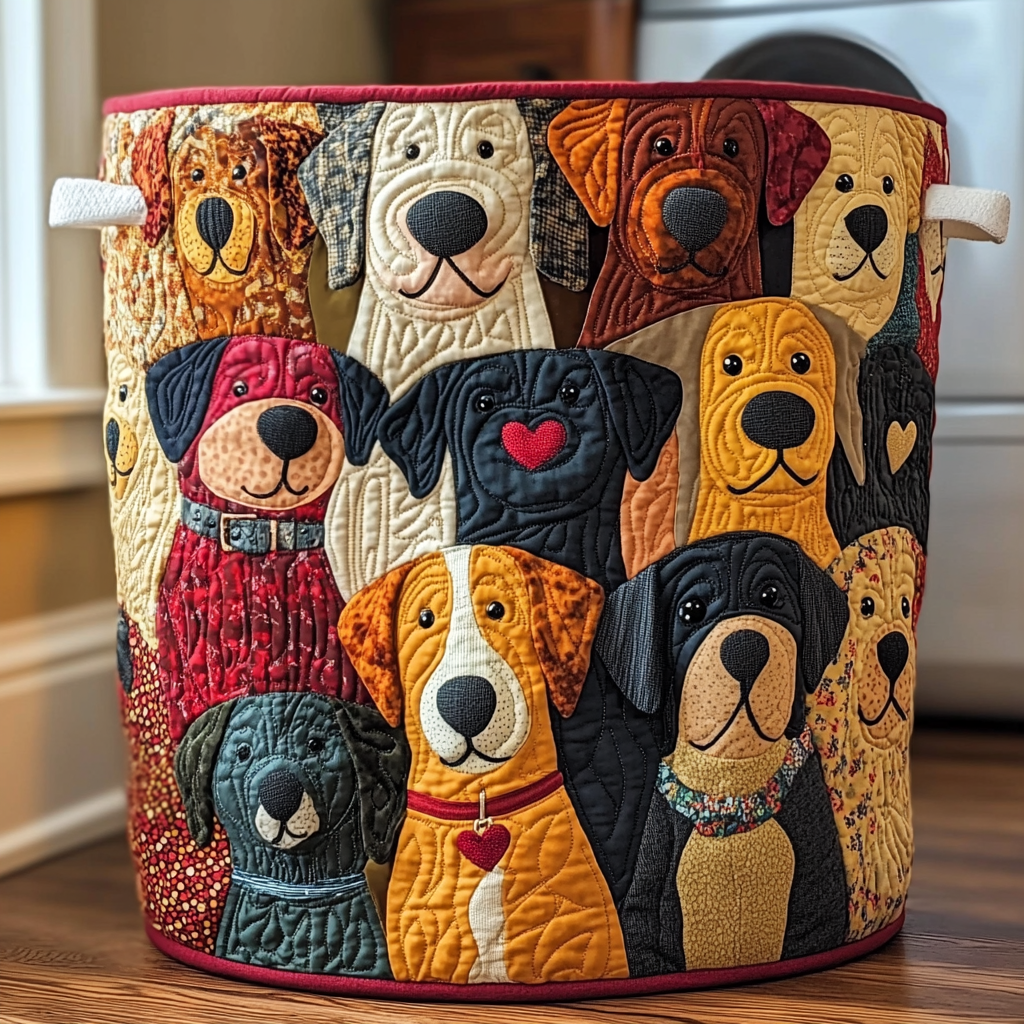 Dog Laundry Basket