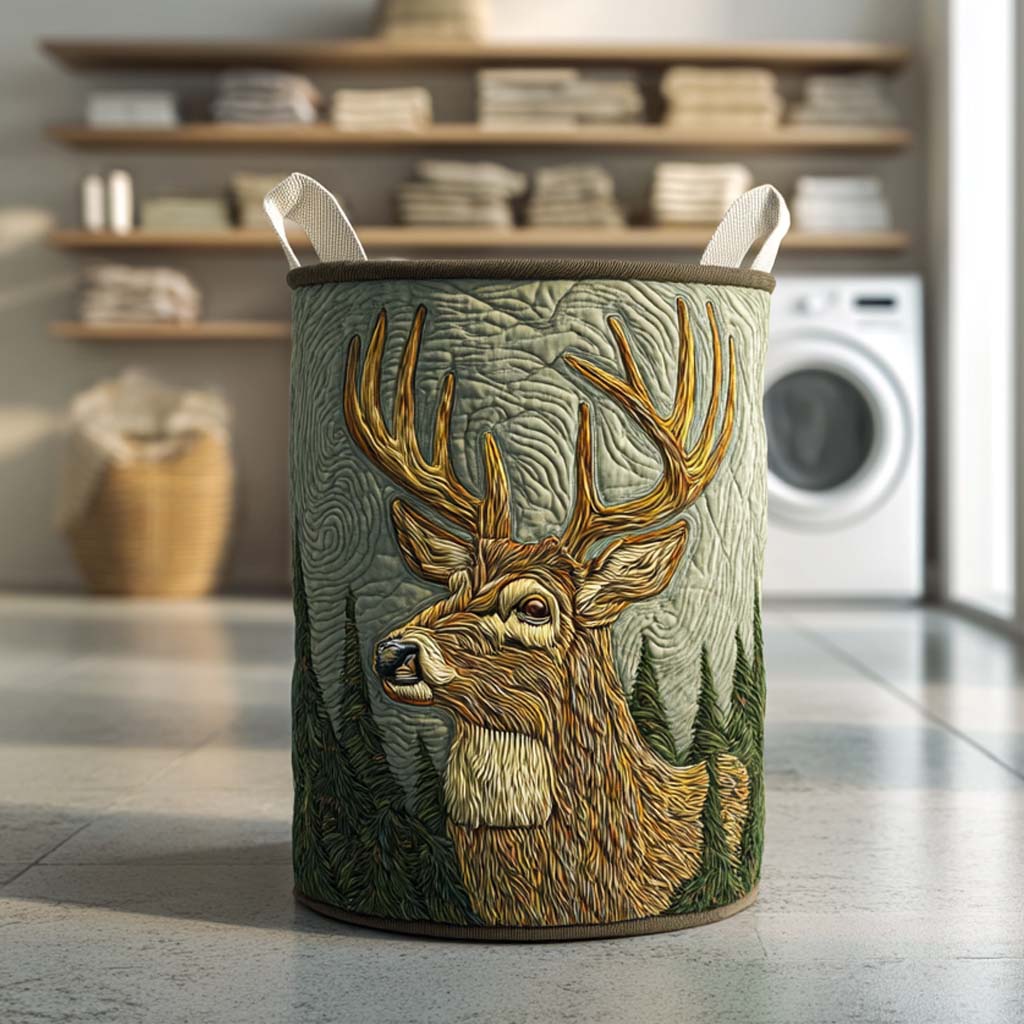Deer Laundry Basket NCU0QN047