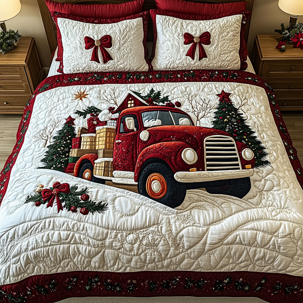 Christmas 3-Piece Bedding Set