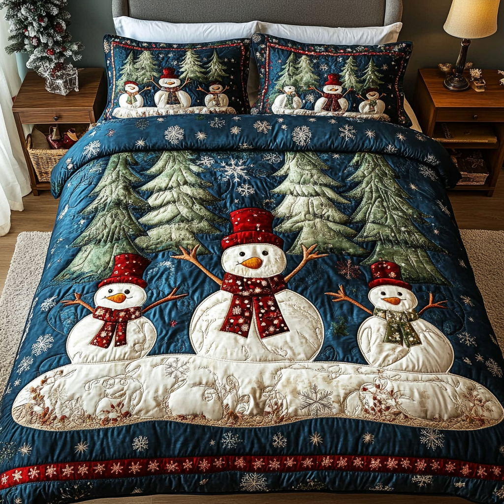 Christmas 3-Piece Bedding Set