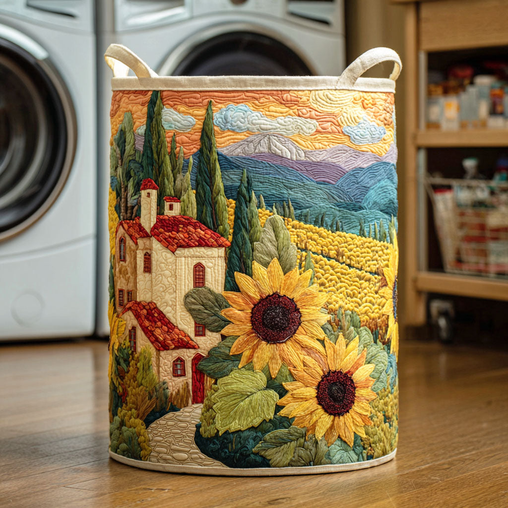 Sunflower Laundry Basket NCU0QN042