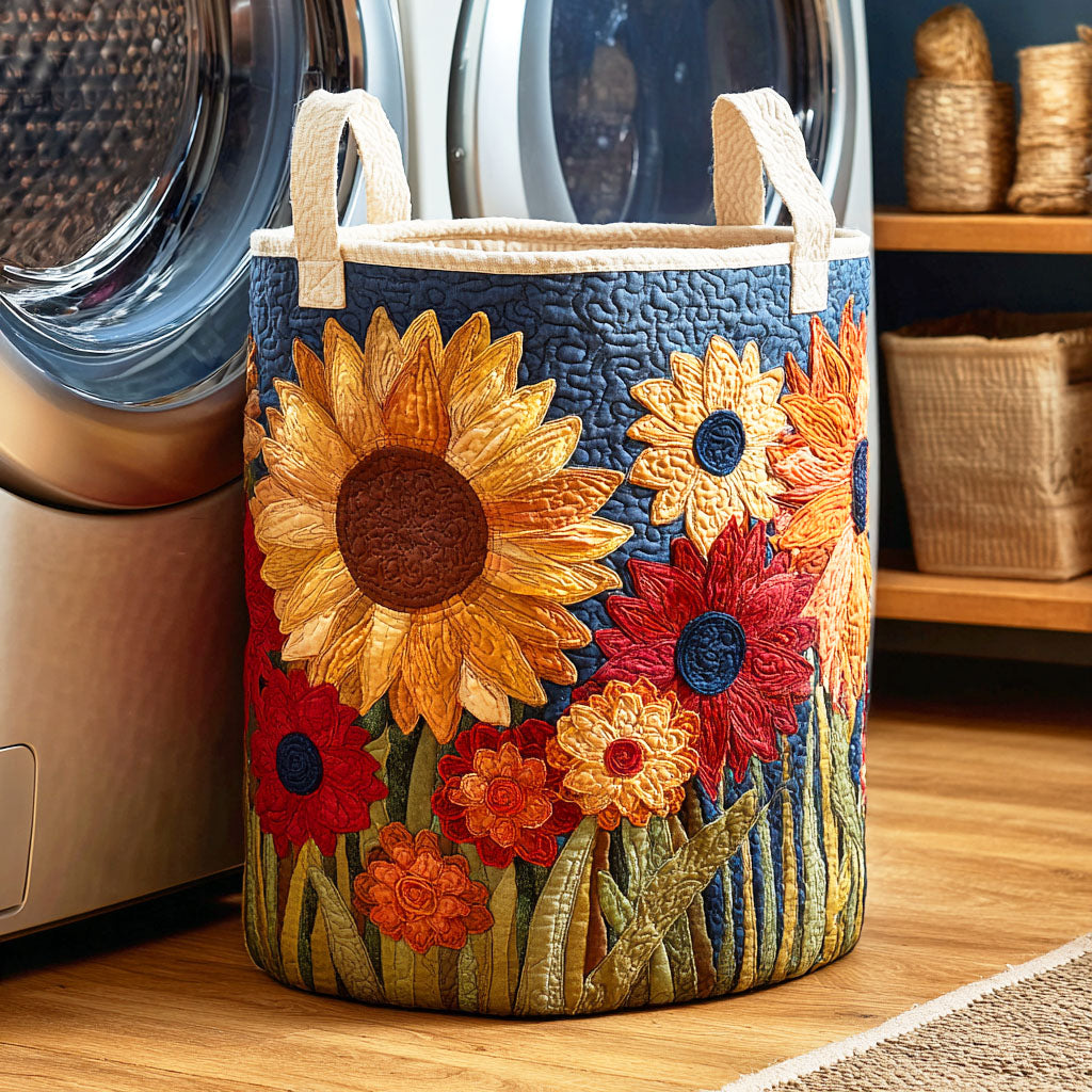 Sunflower Laundry Basket NCU0QN042