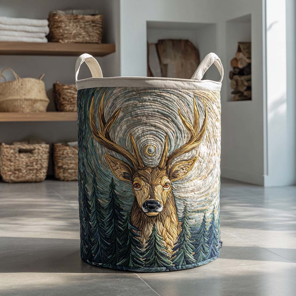 Deer Laundry Basket NCU0QN047