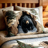 Padded Cushion Cover - Festive Nest