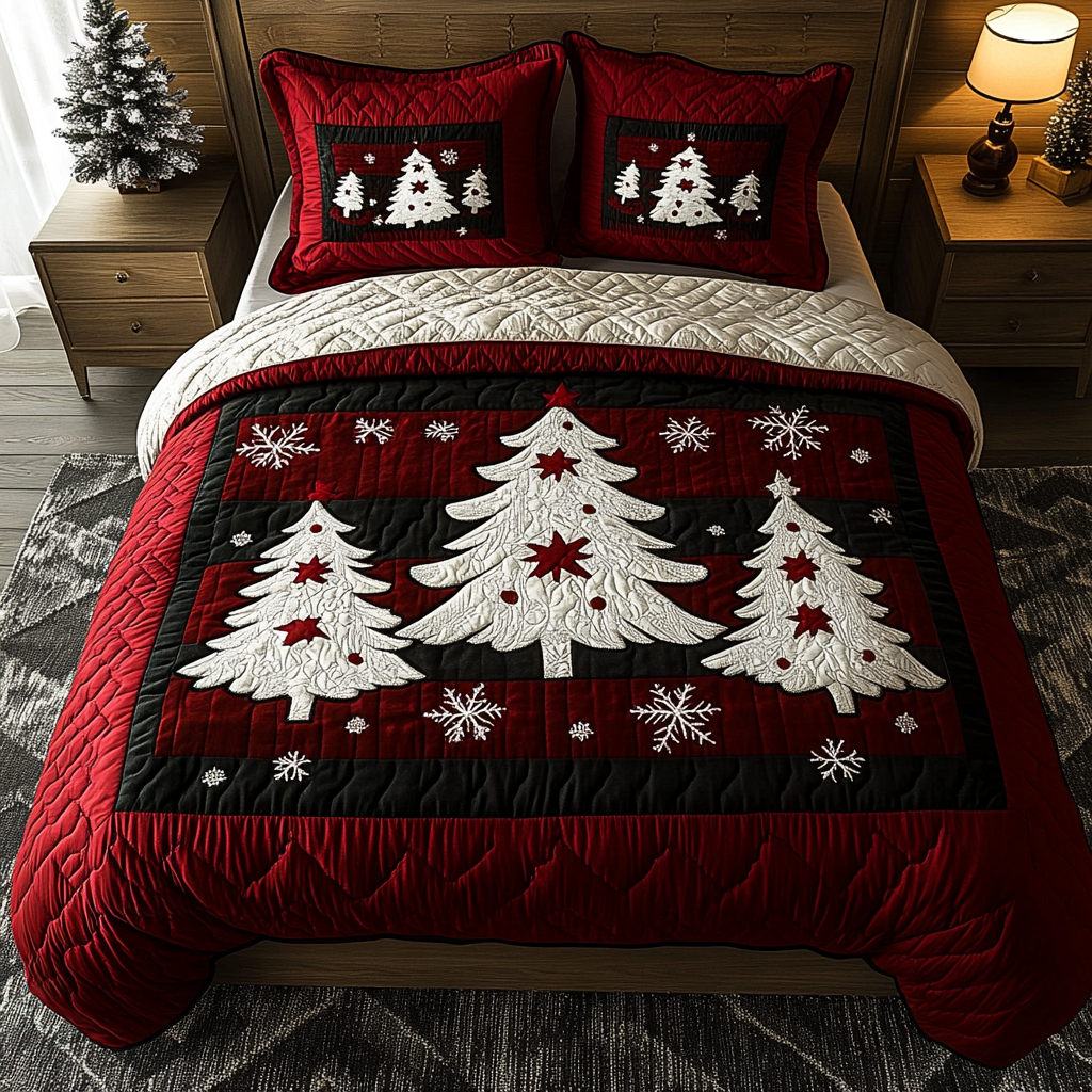 Christmas 3-Piece Bedding Set