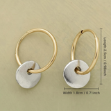 Handmade Elegant Hoop Earrings