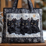 Midnight Paws Tote Bag