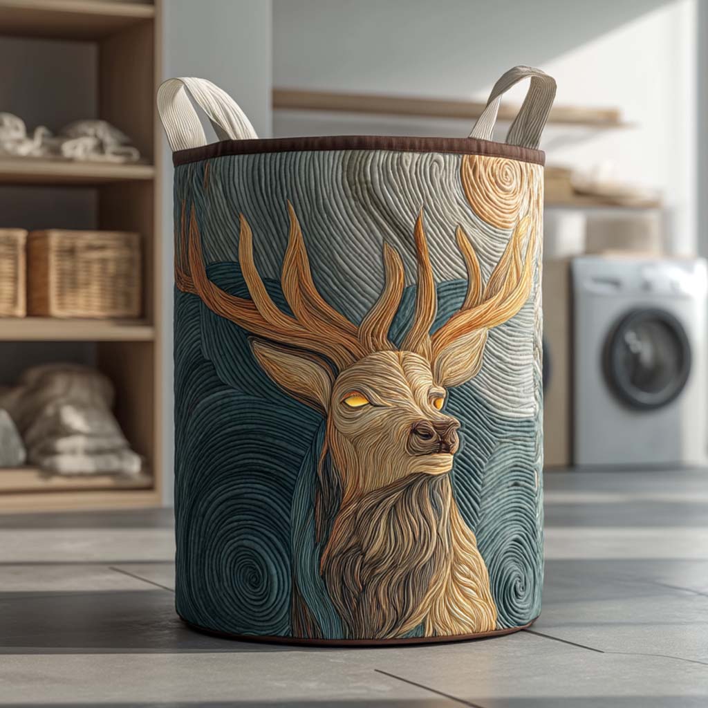 Deer Laundry Basket NCU0QN047