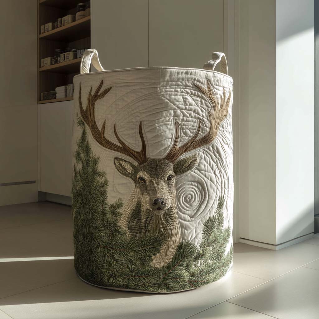 Deer Laundry Basket NCU0QN047