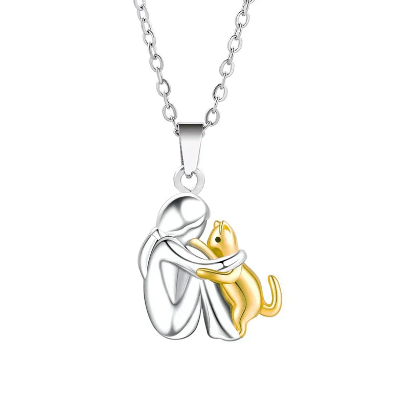 Susan Jewelry | Cat Embrace Necklace