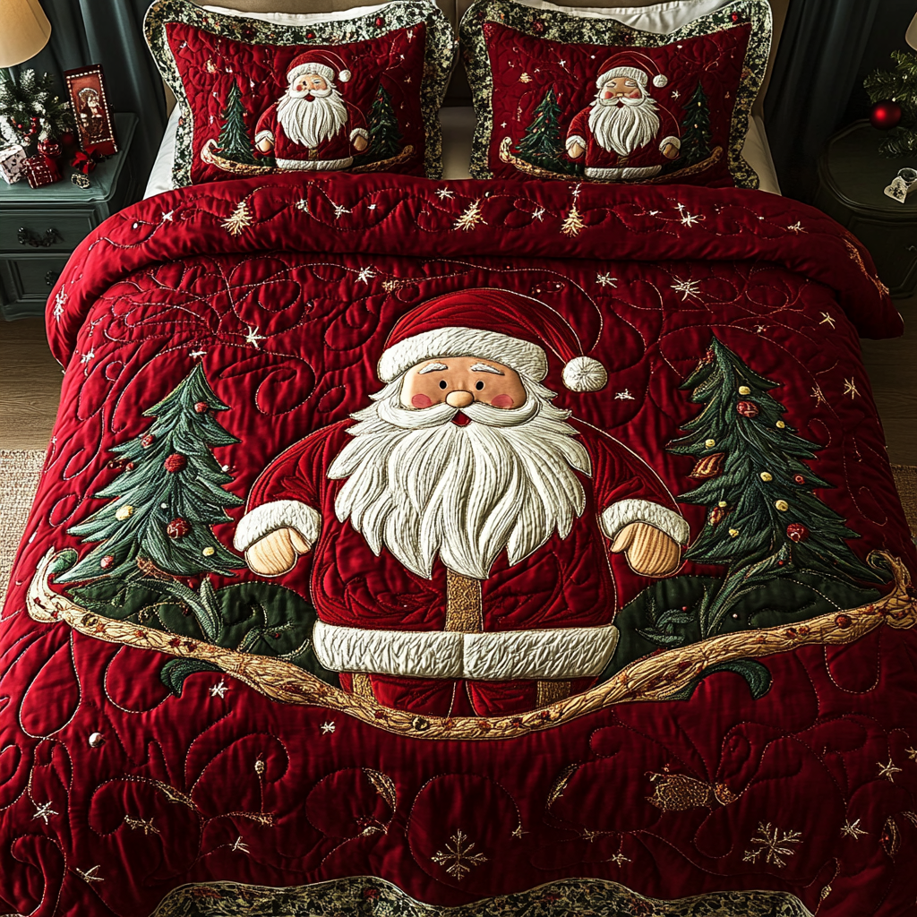 Christmas 3-Piece Bedding Set