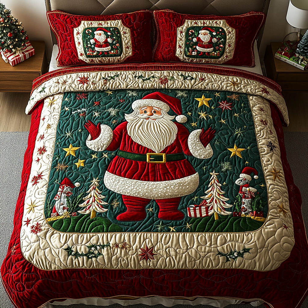 Christmas 3-Piece Bedding Set