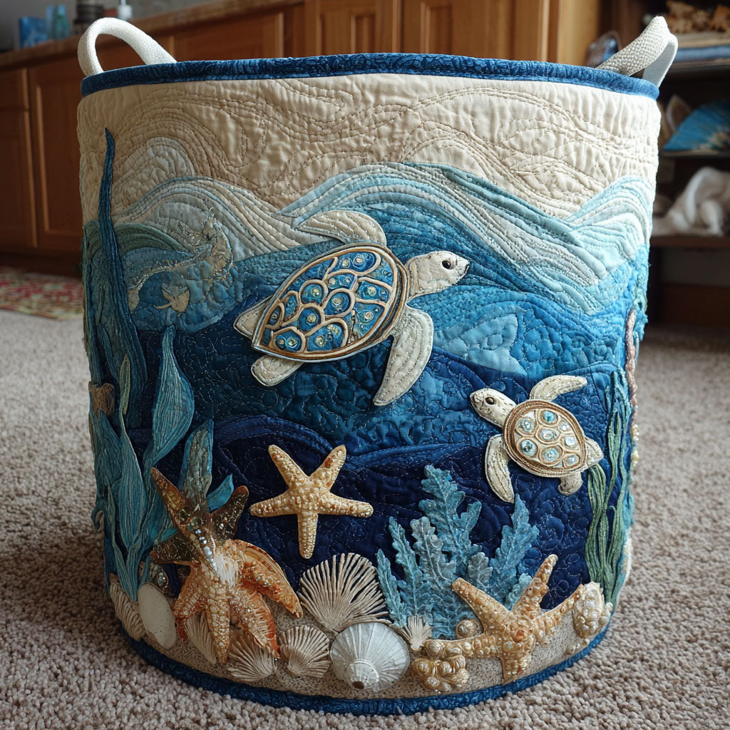 Turtle Laundry Basket