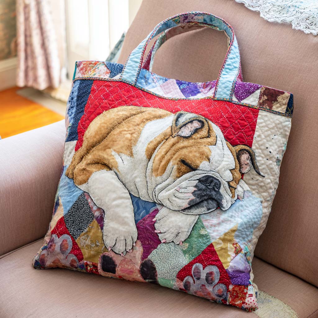 Bulldog Tote Bag