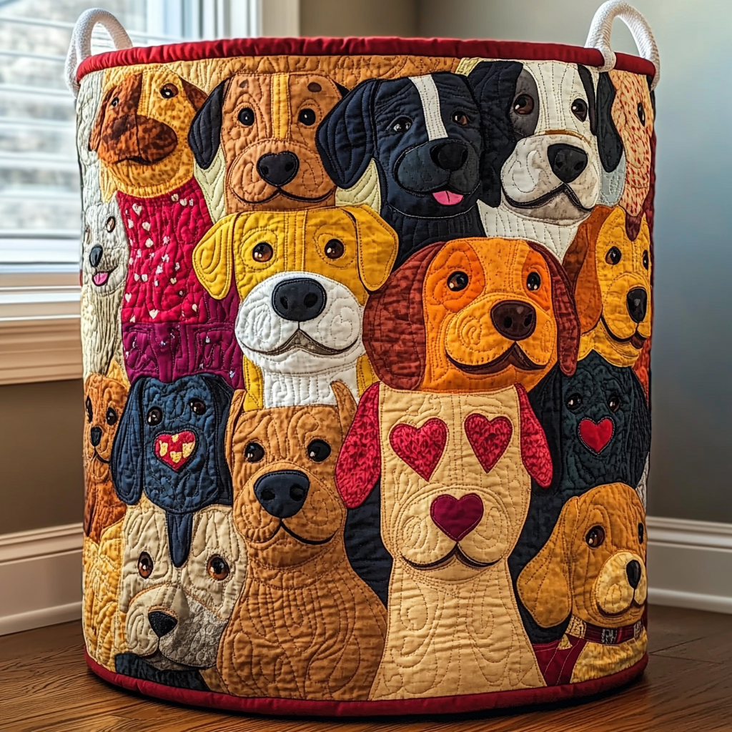 Dog Laundry Basket
