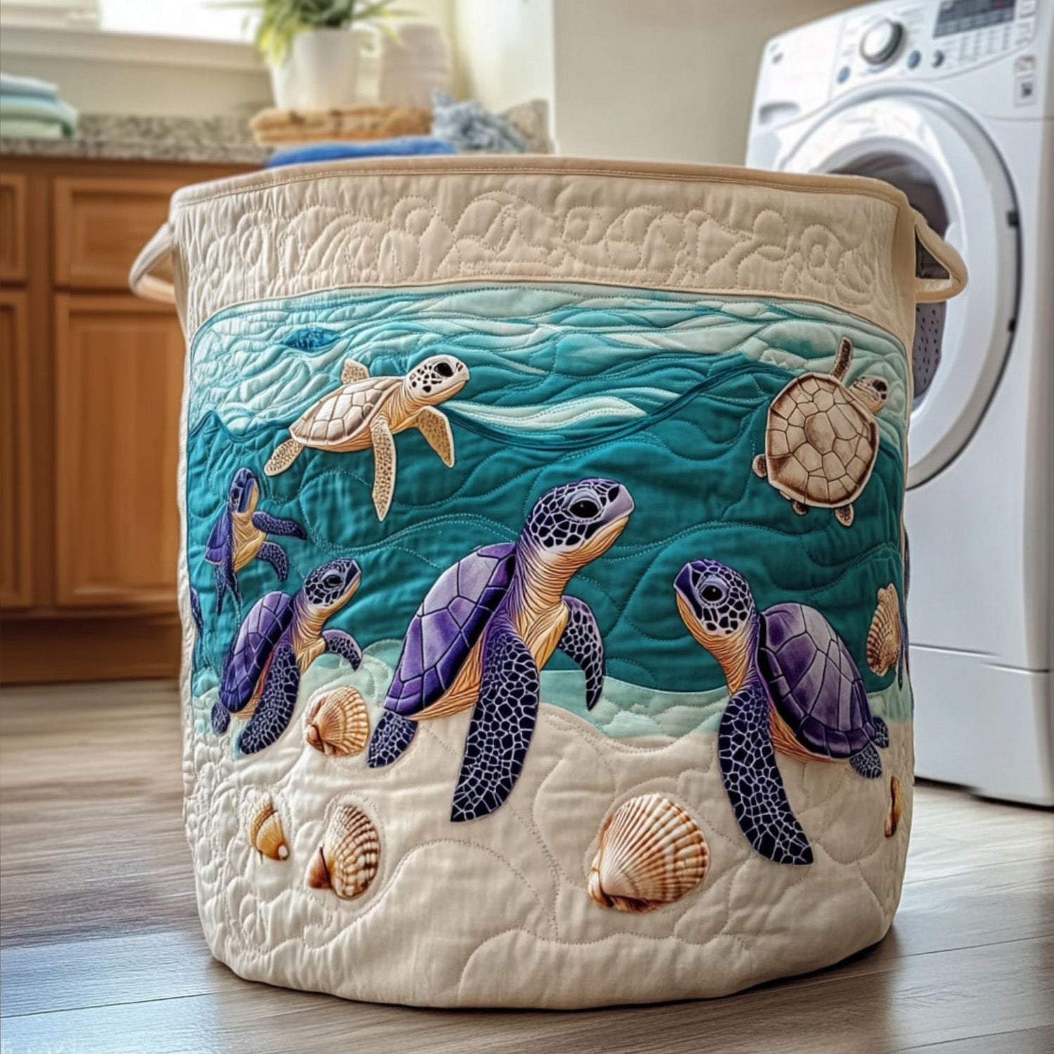 Turtle Laundry Basket