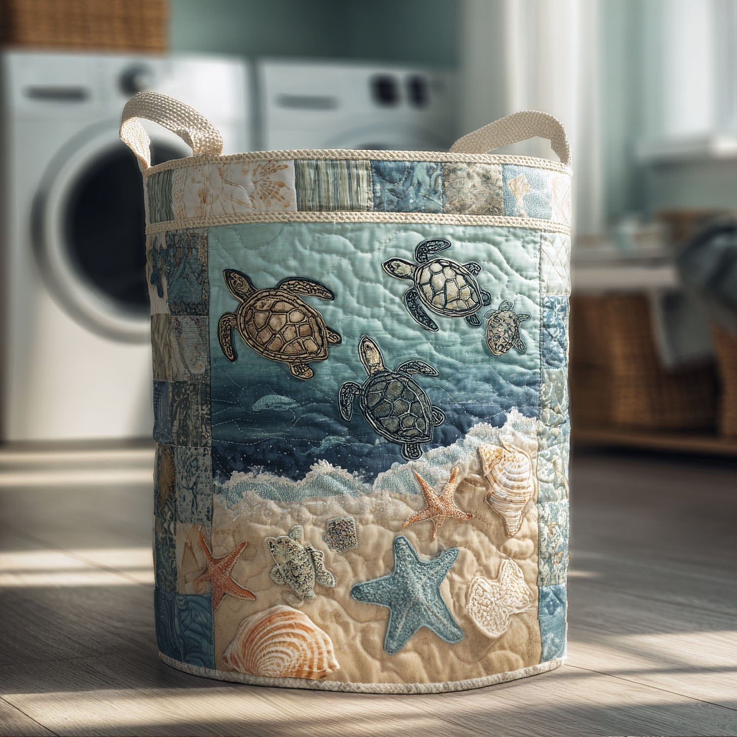 Turtle Laundry Basket