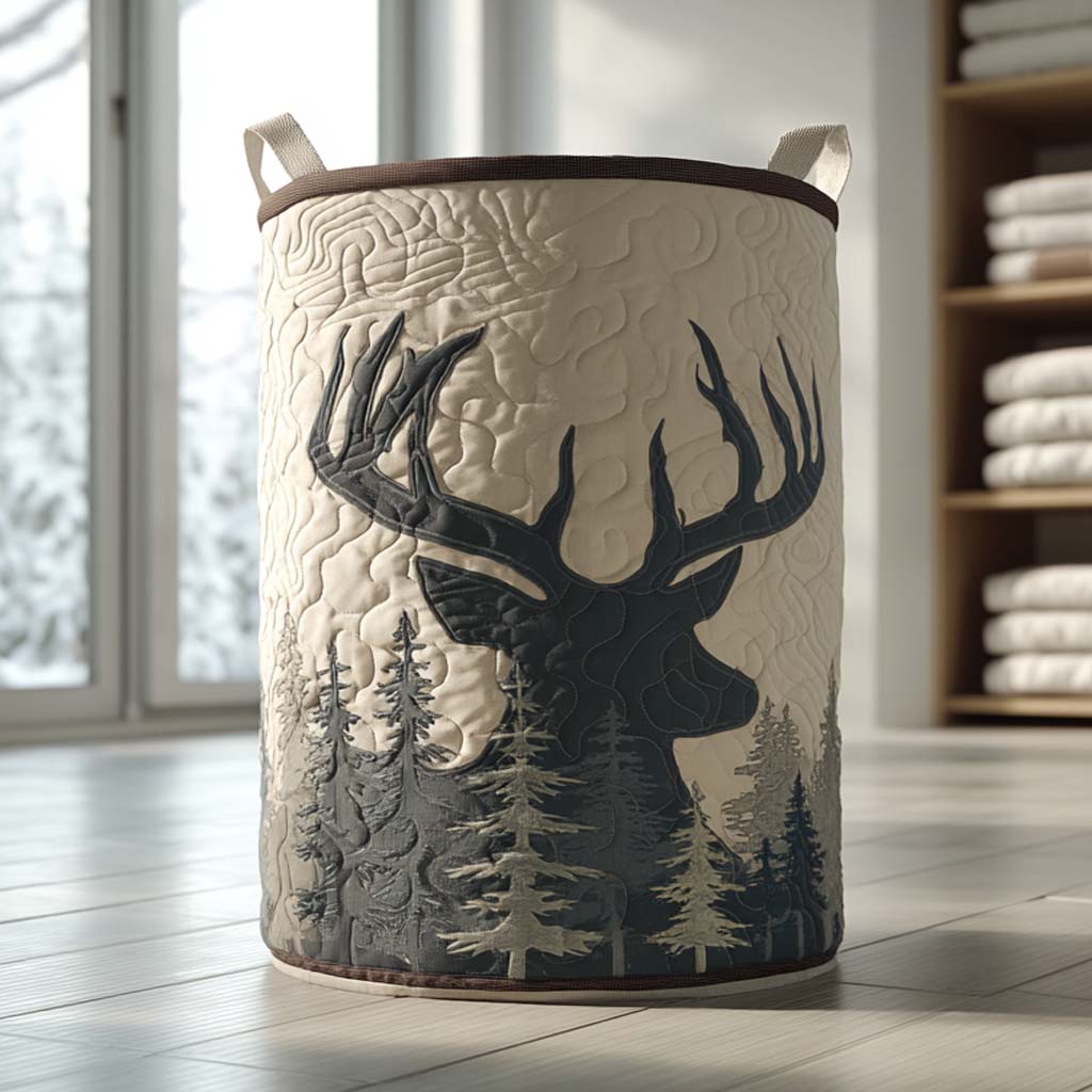 Deer Laundry Basket NCU0QN047