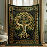 Artisan Celtic Tree Of Life Blanket