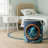 Hidden Octopus Laundry Basket