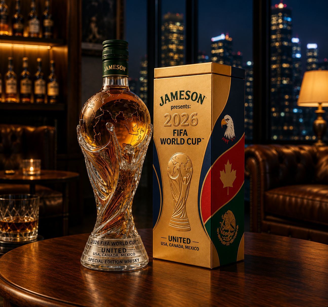2026 World Cup Edition - Whisky Decanter
