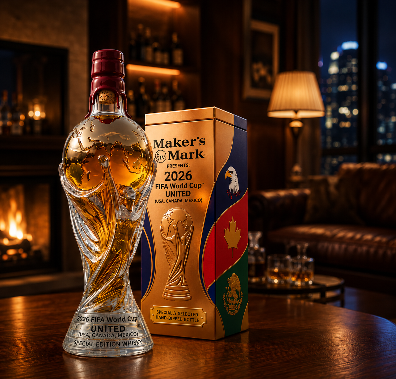2026 World Cup Edition - Whisky Decanter
