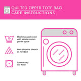 Cozy Paws Zipper Tote Bag